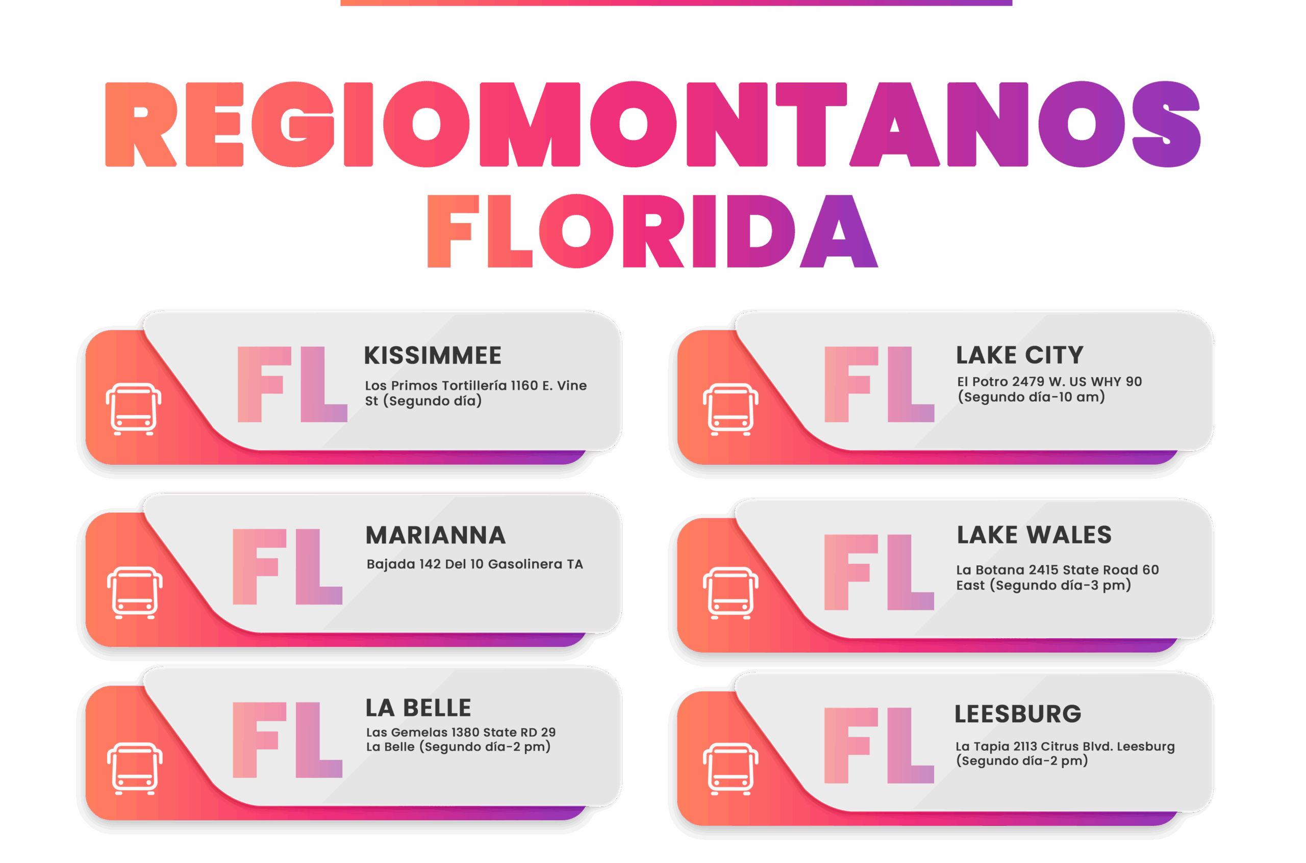 FLORIDA 4 FLORIDA 4